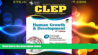 Big Deals  CLEP Human Growth and Development 8th Ed. (CLEP Test Preparation)  Best Seller Books