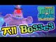SpongeBob Truth or Square All Bosses | Boss Battles (Wii, X360, PSP)