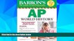 Big Deals  Barron s AP World History with CD-ROM, 6th Edition  Best Seller Books Most Wanted