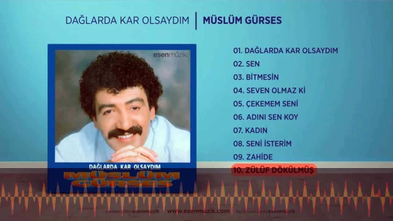 Zülüf Dökülmüş Yüze (Müslüm Gürses) Official Audio #zülüfdökülmüşyüze #müslümgürses