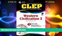 Big Deals  CLEP Western Civilization I w/ CD-ROM (CLEP Test Preparation)  Free Full Read Most Wanted