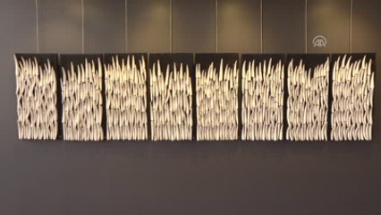 'Boynuz Avcılığı"Na Olan Tepkisini Seramikle Gösterdi