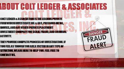 Colt Ledger & Associates Inc. - Right Strategies to Deal with Crime
