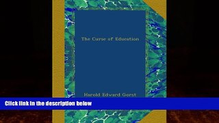 Big Deals  The Curse of Education  Best Seller Books Best Seller