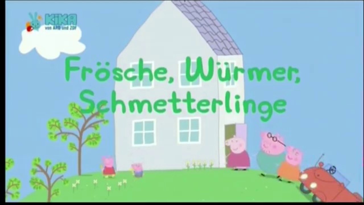 Peppa Pig - 17. Frösche, Würmer, Schmetterlinge (Ganze Folge)