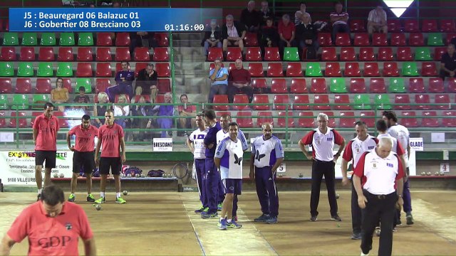 Secondes parties de poules, Sport Boules, seconde étape du Trophée Super 16, Saint-Vulbas 2016