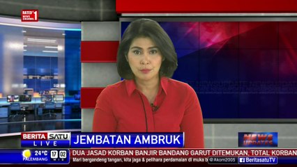 Dua Orang Tewas dalam Ambruknya Jembatan di Pasar Minggu