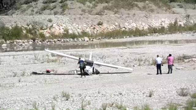 Ultralight Tipi Uçak Zorunlu İniş Yaptı