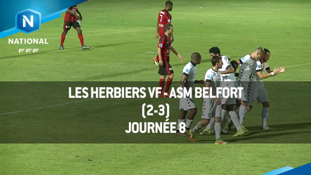 J8 : Les Herbiers VF - ASM Belfort (2-3)