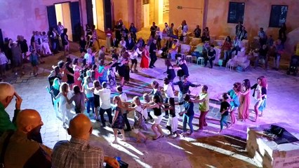 Pizzica salentina al castello di Gallipoli - Puglia -Settembre 2016