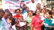 Contractual teachers protest demanding stabilisation of jobs
