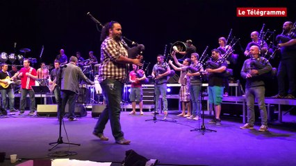 Création. Le Bagad Kemper peaufine Melezour