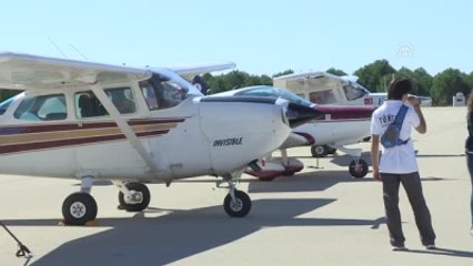 Antalya'da Uçaklar Barışa Yükseldi