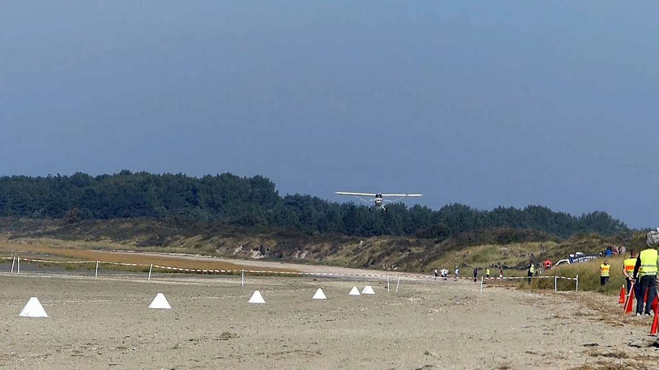 Le Crotoy: des Piper sur la plage, à la mémoire des frères Caudron