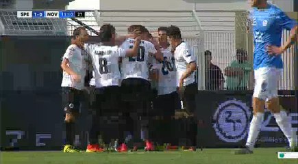 Alessandro Piu Goal - Spezia Calcio 1-0 Novara (24/09/2016)