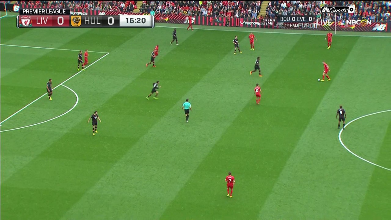 A. Lallana scores against Hull City (1-0)