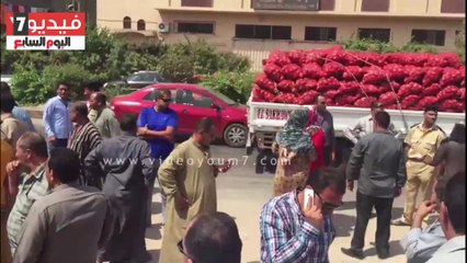 تجمهر أهالى قرية شبرا ملكان بالغربية بسبب الموقف الجديد