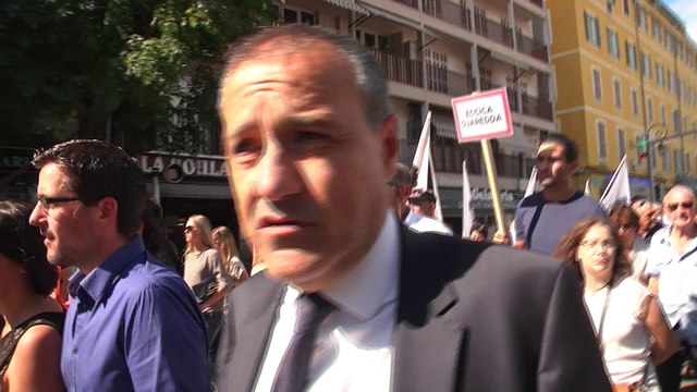 Manifestation en soutien aux prisonniers politiques à Ajaccio