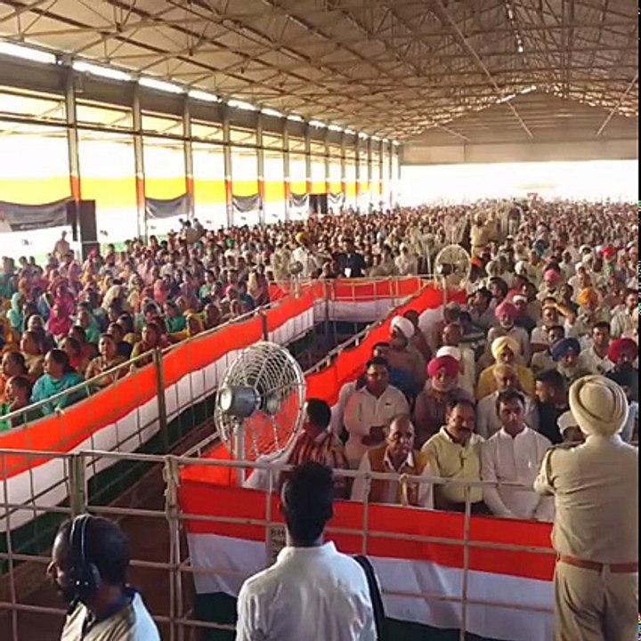 Captain Amarinder Singh At Banga