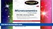 Big Deals  Schaum s Outline of Microeconomics, Fourth Edition (Schaum s Outlines)  Best Seller