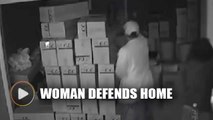 CCTV captures woman shooting at 3 burglars, killing 1 in US