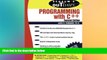 Big Deals  Schaum s Outline of Programming with C++  Free Full Read Best Seller