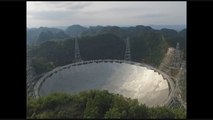 China pone en marcha el mayor radiotelescopio del mundo