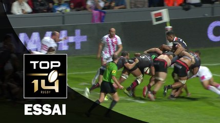 TOP 14 ‐ Essai Thierry DUSAUTOIR (ST) – Toulouse-Paris – J6 – Saison 2016/2017