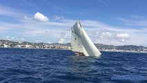 Régates royales de Cannes: A bord d'un voilier de légende