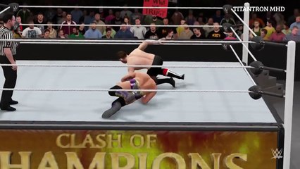 WWE 2K16 CLASH OF CHAMPIONS 2016 FULL SHOW - PREDICTION HIGHLIGHTS_8