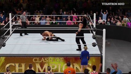 WWE 2K16 CLASH OF CHAMPIONS 2016 FULL SHOW - PREDICTION HIGHLIGHTS_16