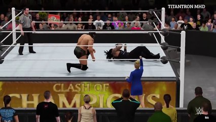 WWE 2K16 CLASH OF CHAMPIONS 2016 FULL SHOW - PREDICTION HIGHLIGHTS_18