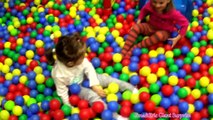Indoor Playground Fun Place BALL PIT for Kids with Balls Children play Area and Cars Toys Games