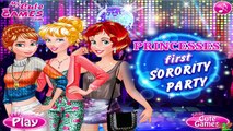 Princesses First Sorority Party Game - Disney Princess Video Games For Girls