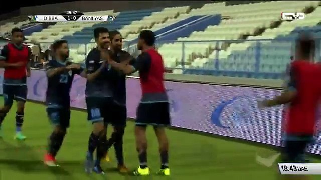 أهداف مباراة بني ياس و دبا الفجيرة (دوري الخليح العربي) 24-09-2016
