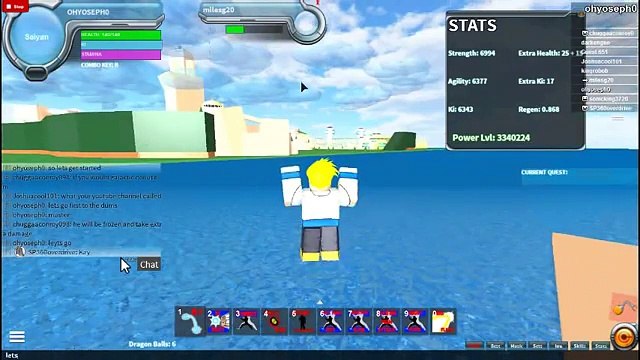 dragon ball z fa combo roblox