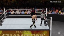 WWE 2K16 CLASH OF CHAMPIONS 2016 FULL SHOW 3