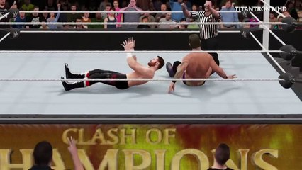 WWE 2K16 CLASH OF CHAMPIONS 2016 FULL SHOW 12