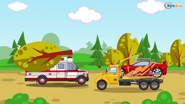 Развивающие мультики про машинки. Гоночные Машинки Гонки в городе. Мультики для детей