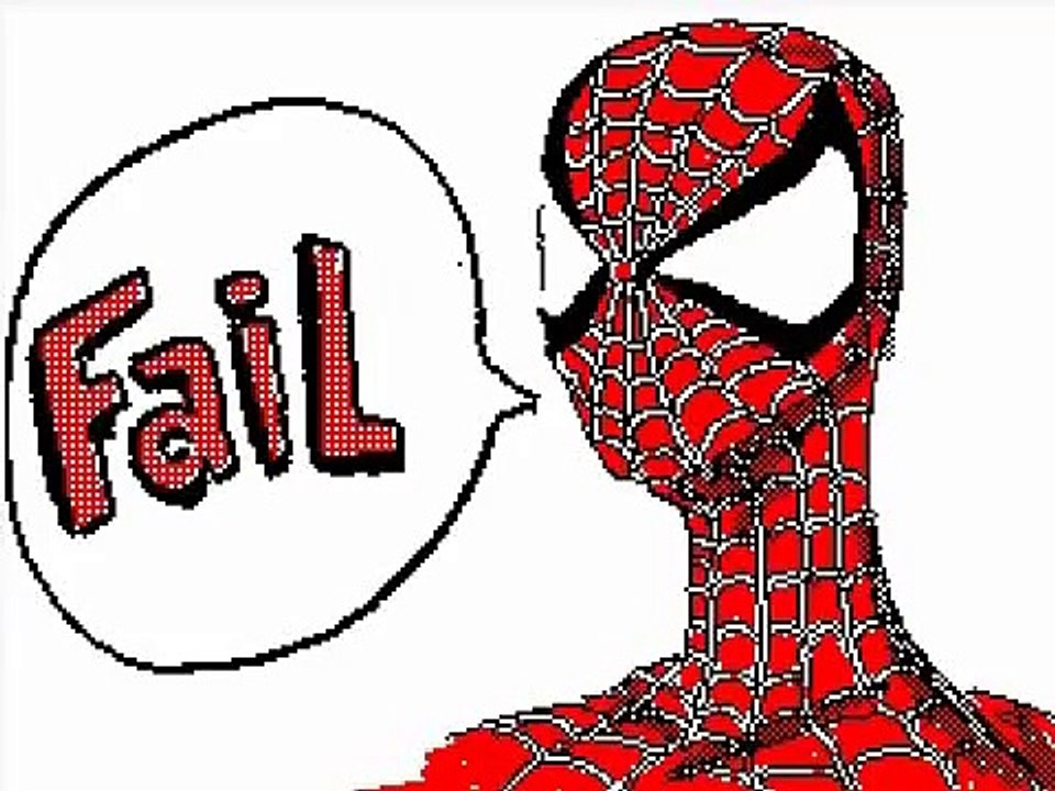 Funny Flipnotes: Spiderman Fail