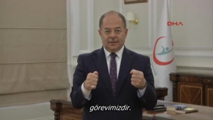 Bakan Akdağ'ın İşaret Dili ile Verdiği Mesaj Büyük İlgi Gördü