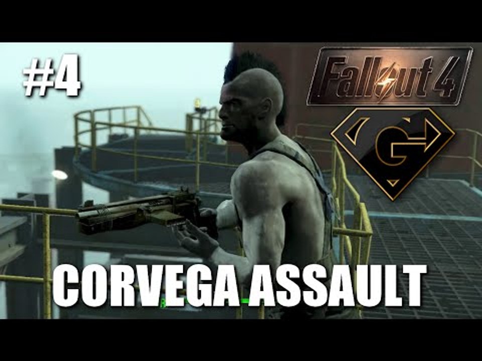 Fallout 4: Part 4 - Corvega Assembly Plant - Assault (1080p)