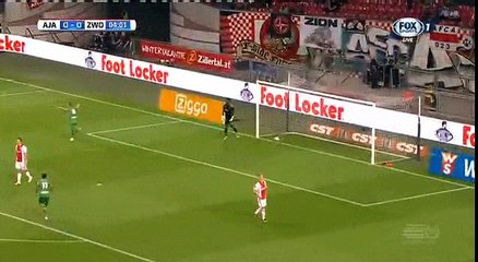 Wout Brama  Goal HD - Ajax 0-1 Zwolle 24.09.2016