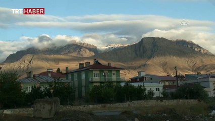 Van'a mevsimin ilk karı yağdı