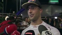 Sky F1: Daniel Ricciardo Post-Race Interview (2016 Singapore Grand Prix)