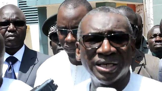 Vidéo-visite du Garde des Sceaux, ministre de la Justice Me Sidiki Kaba à Reubeuss