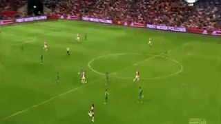 Kasper Dolberg Amazing Goal HD - Ajax 3-1 PEC Zwolle - 24-09-2016