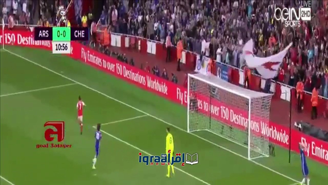 اهداف مباراة ارسنال وتشيلسي 3-0 اليوم السبت 24_9_2016 الدورى الانجليزى