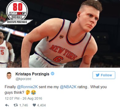 REACTIONS TO NBA PLAYERS REACTIONS TO THEIR NBA 2K17 RATING!