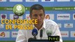 Conférence de presse Clermont Foot - RC Strasbourg Alsace (0-0) : Corinne DIACRE (CF63) - Thierry LAUREY (RCSA) - 2016/2017